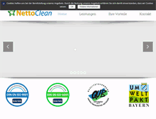 Tablet Screenshot of netto-clean.de